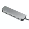 LogiLink UA0343 USB-C Multiport Hub αλουμινίου USB 3.2 2nd Gen Mult
