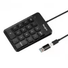 Targus AKP13GL Αριθμητικό πληκτρολόγιο Universal USB Μαύρο