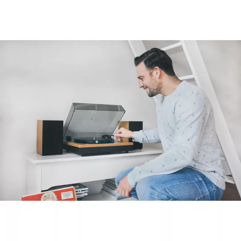 Lenco LS-300WD Προϊόν Μαύρο