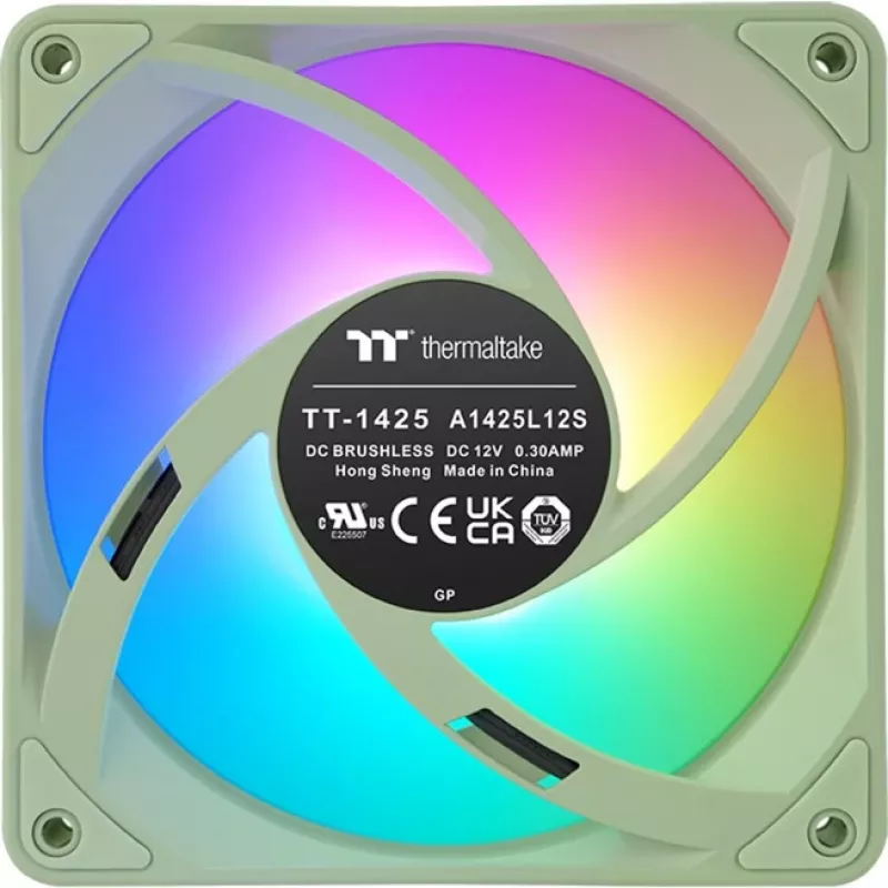 Thermaltake CT140 EX ARGB Sync 140mm Συσκευασία 3 τεμ. - Matcha Green