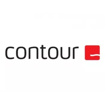 Εργονομικό ενσύρματο ποντίκι Contour X-Bar με κεντρικό σχεδιασμό — μαύρο