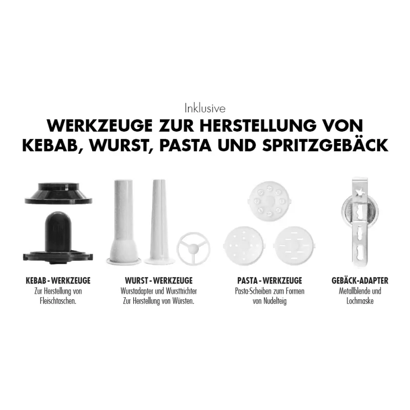 Gastroback 42827 Design Advanced Digital μηχανή κουζίνας, 600 W, 5 l
