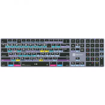 Logickeyboard LKB-RESB-TM-UK Office Bluetooth QWERTY Πληκτρολόγιο Γκρι Titanium