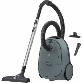 Ηλεκτρική σκούπα δαπέδου Electrolux EB61C1OG 850 W 3,5 L σακούλας, τηλεσκοπικός χαλύβδινος σωλήνας, EPA12, ακτίνα 12 m