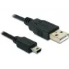 Καλώδιο USB DeLOCK USB 2.0-A / USB mini-B 5pin 0,70 m