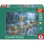 Παζλ Schmidt Spiele Thomas Kinkade Studios „Santa's Silent Night“ 1000 τεμ.