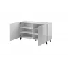Cama Sideboard 2D REJA λευκό γυαλιστερό/λευκό γυαλιστερό