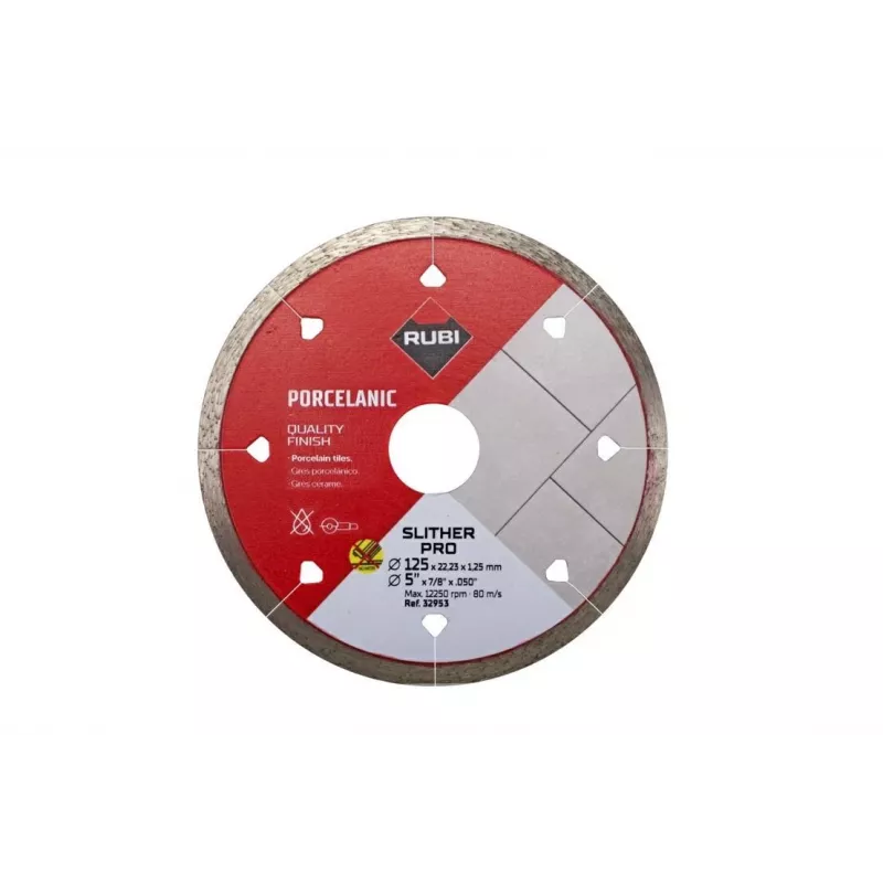 RUBI Slither Blade 125 PRO διαμαντόδισκος κοπής