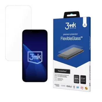 Εύκαμπτη γυάλινη προστασία οθόνης 3MK για iPhone 16E, πάχος 0,33 mm