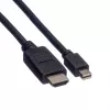 ROLINE καλώδιο βίντεο - Mini DisplayPort (M) σε HDMI (M)