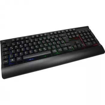 Ενσύρματο σετ gaming πληκτρολογίου και ποντικιού INTER-TECH KC-3000 RGB με οπίσθιο φωτισμό, θύρα USB