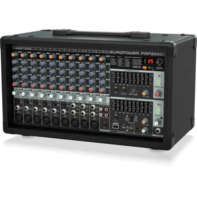 Behringer PMP2000D μίκτης με ενισχυτή