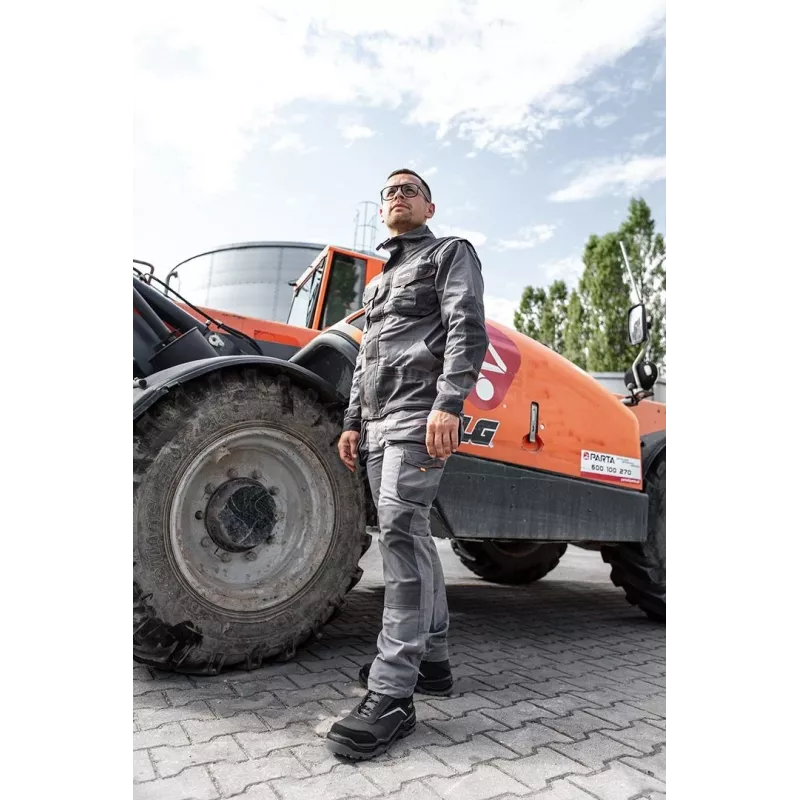 Παπούτσια εργασίας S3 SRC, δέρμα nubuck, μέγεθος 43
