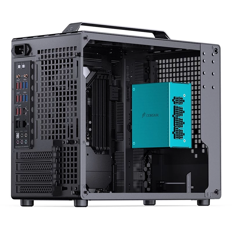 Jonsplus MATX κουτί με λαβή Z20 – μαύρο