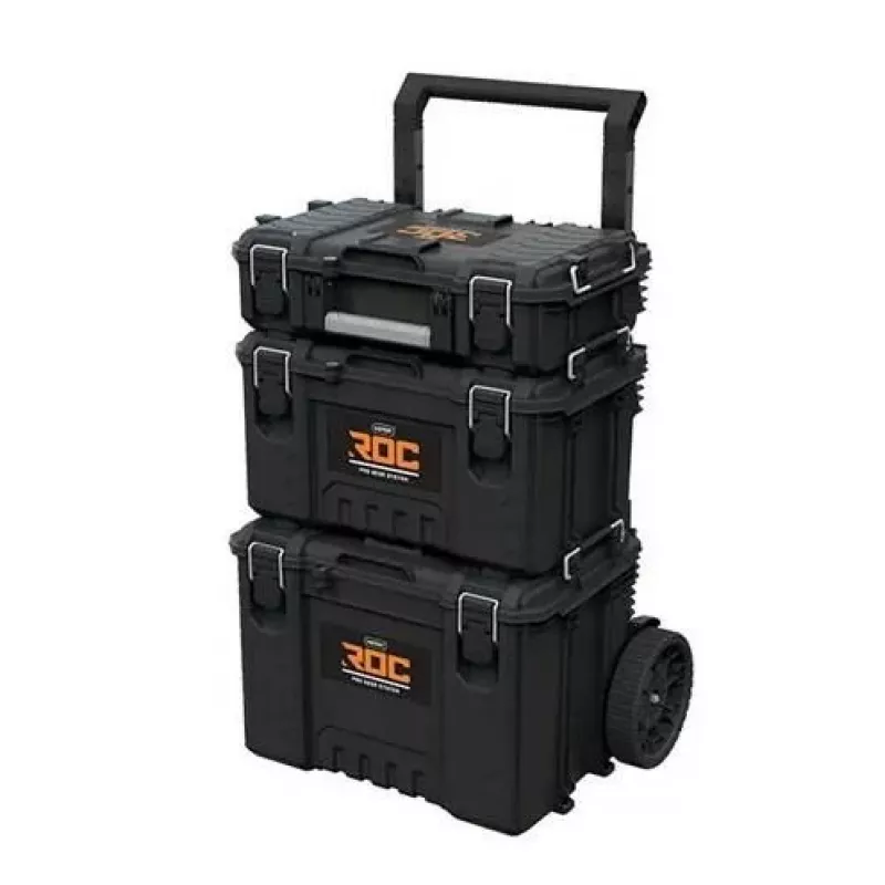 Σετ με 3 εργαλειοθήκες Roc Pro Gear 2,0 Keter