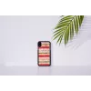 Θήκη smartphone iKins για iPhone XR — σχέδιο short cake, μαύρη