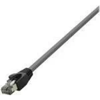 LogiLink CQ8092S Καλώδιο δικτύου RJ45, Patch καλώδιο CAT 8.1 S/FTP 10,00 m ανοιχτό γκρι χωρίς αλογόνα 1 τεμ.