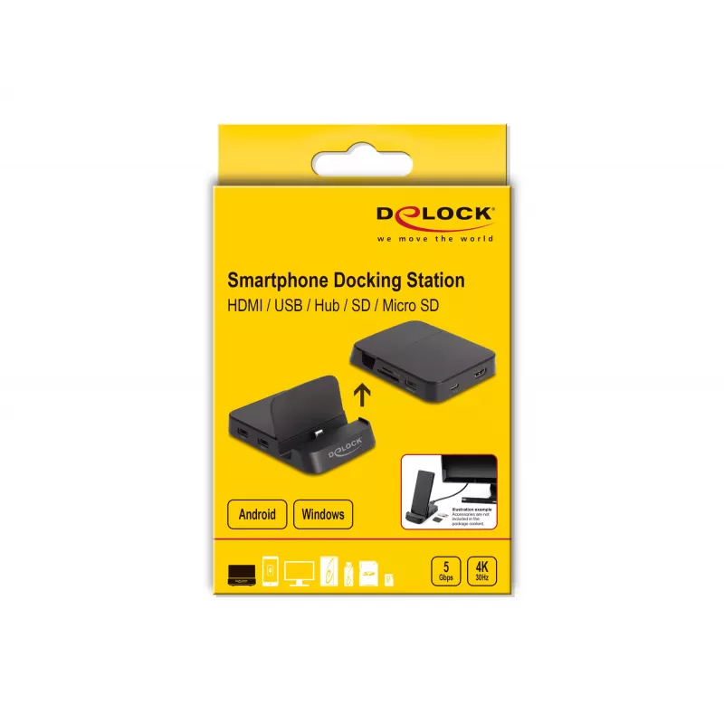 DeLOCK 88018 βάση σύνδεσης smartphone