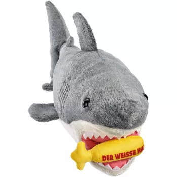 Λούτρινο παιχνίδι Schmidt Spiele The White Shark Plüschfigur, μοντέλο 42841, λούτρινο
