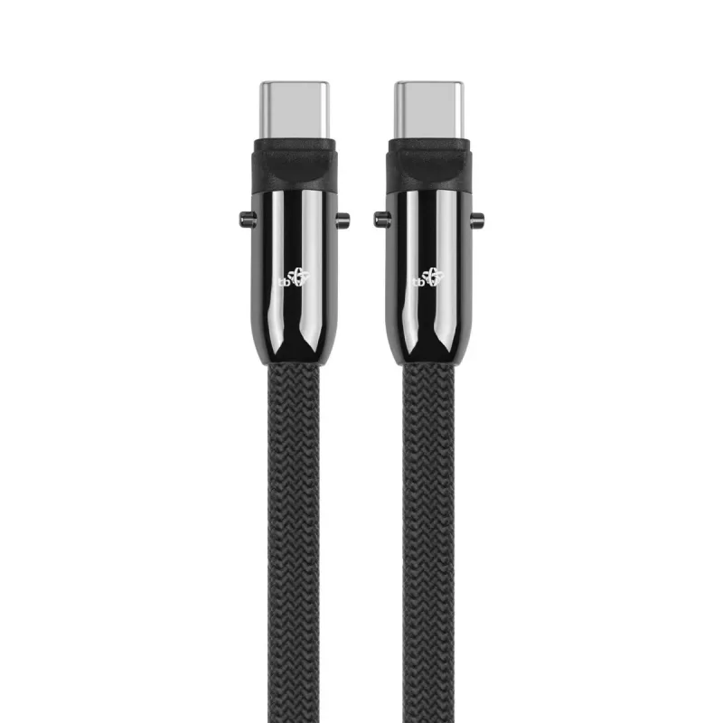 Καλώδιο USB-C TB AKTBXKUCCSMY12B 1,2 m, μαύρο, USB-C σε USB-C