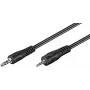 Καλώδιο ήχου Microconnect AUD3525LL2 2 m 3,5 mm 2,5 mm μαύρο