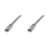 Καλώδιο δικτύου Digitus CAT 5e SF/UTP Patch RJ-45 Cat5e 10m γκρι