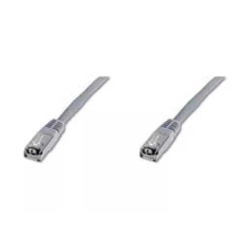 Καλώδιο δικτύου Digitus CAT 5e SF/UTP Patch RJ-45 Cat5e 10m γκρι