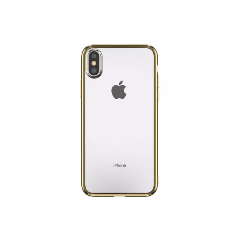 Μαλακή θήκη Devia για iPhone XS/X (5,8 ίντσες) TPU, χρυσή