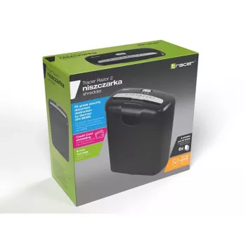Tracer Razor 2 Καταστροφέας εγγράφων κοπή λωρίδων 70 dB μαύρο