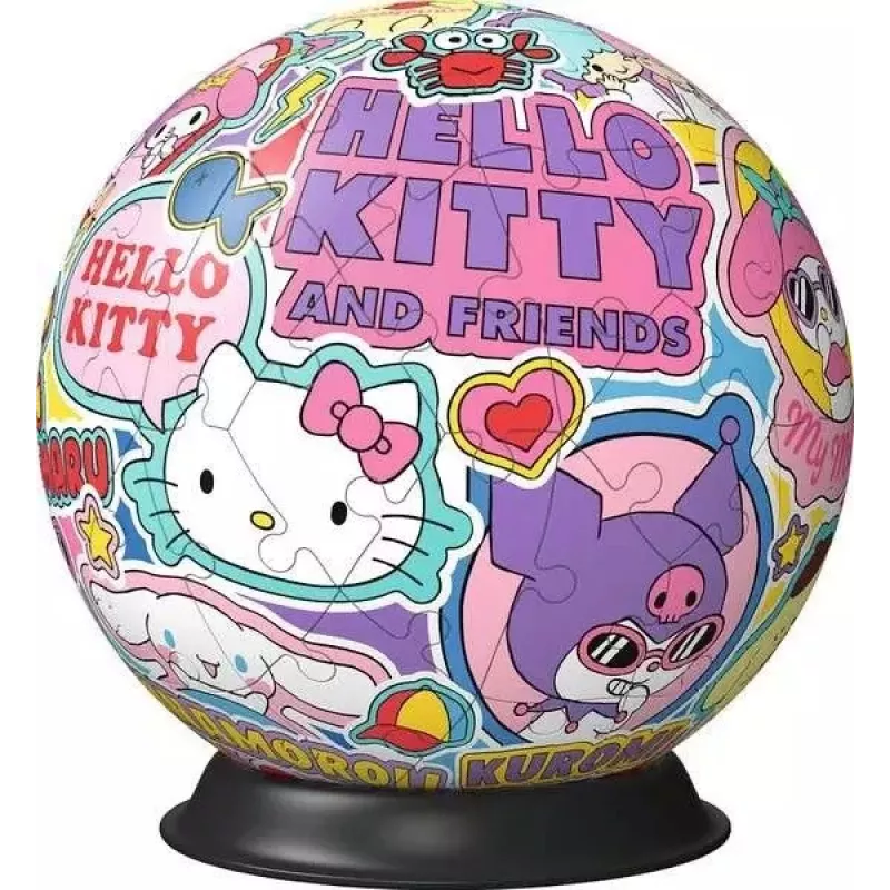 Παζλ Ravensburger Hello Kitty 72 τεμάχια Προτεινόμενη ηλικία 6 έως 99