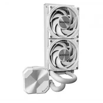Montech HyperFlow Silent 240 επεξεργαστής All-in-One υγρόψυκτη 12 cm λευκό 1 τεμ.