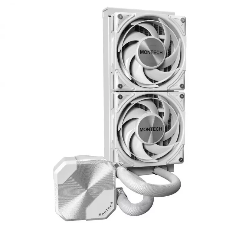 Montech HyperFlow Silent 240 επεξεργαστής All-in-One υγρόψυκτη 12 cm λευκό 1 τεμ.