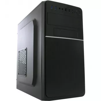 LC Power 2015MB - Tower - micro ATX - χωρίς τροφοδοτικό - Μαύρο - USB/Audio (LC-2015MB-ON)