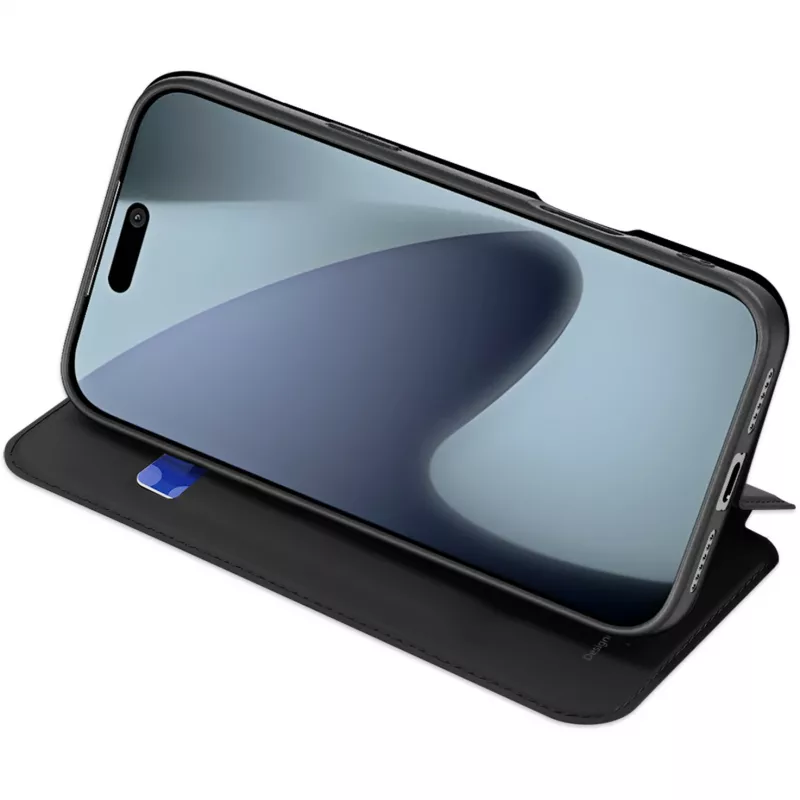 Nevox Vario Series Θήκη βιβλίου για iPhone 17 Pro Max, Μαύρο