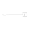 Προσαρμογέας ήχου LogiLink USB-C USB-C/αρσενικό σε 2x USB-C/θηλυκό 60W PD λευκό