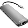 Sharkoon USB 3.0 Type C Combo Adapter κάρτες/προσαρμογείς διασύνδεσης HDMI, RJ-45, USB 3.2 Gen 1 (3.1 Gen 1)