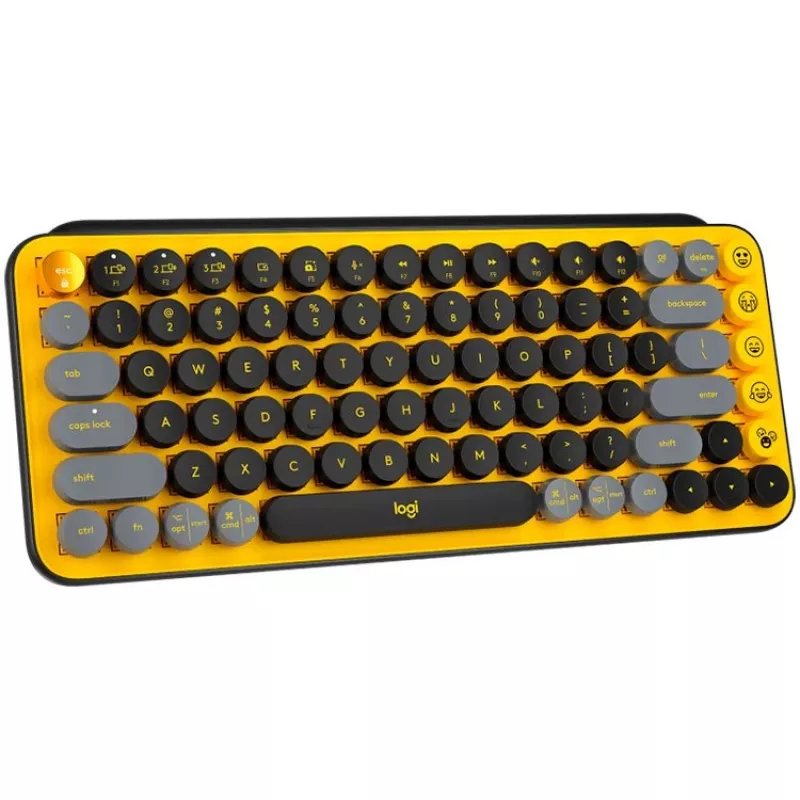 Logitech POP Keys Wireless Mechanical πληκτρολόγιο Mini QWERTY Emoji Keys