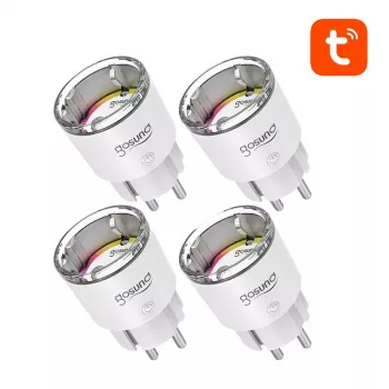 Έξυπνη πρίζα Gosund EP2 10A – σετ πριζών WLAN με 4 τεμ., ατομικός τηλεχειρισμός, παρακολούθηση ενέργειας