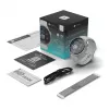 Smartwatch Stelio Activ GPS 46 mm Ασημί STSWA101SR, GPS, θήκη 46 mm