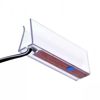 Φωτιστικό ραφιού LED cama meble 4LED BI — ορθογώνιο, επιφανειακή τοποθέτηση, ψυχρό λευκό, μαύρο