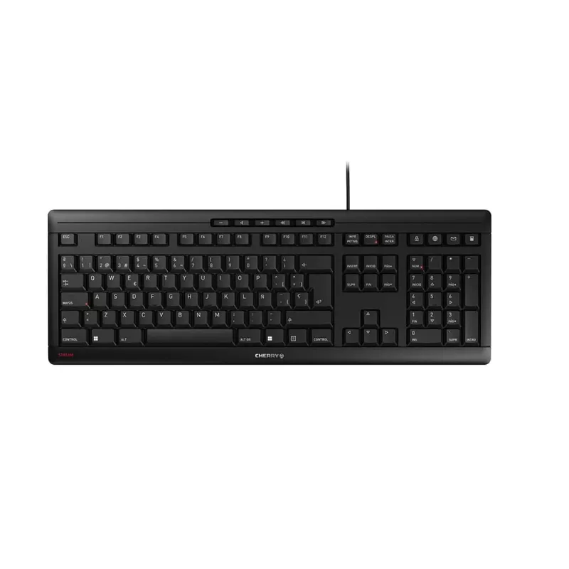 Contour Design STREAM πληκτρολόγιο Universal USB QWERTY ισπανικό μαύρο
