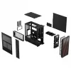 Fractal Design North Charcoal μαύρο Mesh Mid-Tower κουτί — μαύρο