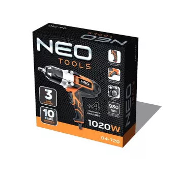 NEO tools 04-720 ηλεκτρικό κατσαβίδι/παλμικό κατσαβίδι