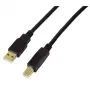 Καλώδιο USB LogiLink UA0264 USB 2.0 10 m USB A USB B Μαύρο
