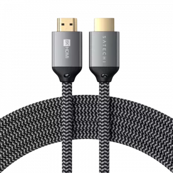 Satechi ST-8KHC2MM - 2 m - HDMI Type-A (Standard) - HDMI Type-A (Standard) - Γκρι