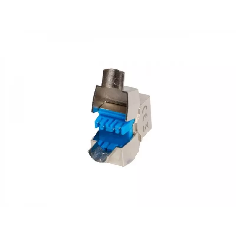 Keystone module Lanberg KSF8-4000 επίπεδο μπλε ασημί RJ-45