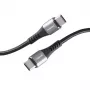 Καλώδιο USB-C INTENSO 7901000 – 1,5 m, μαύρο, καλώδιο φόρτισης και δεδομένων USB-C σε USB-C