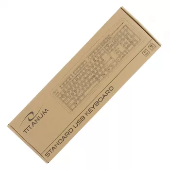 Titanum TK101 πληκτρολόγιο USB μαύρο