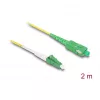 Καλώδιο InfiniBand/οπτικών ινών DeLOCK 2 m LC SC κίτρινο 83861