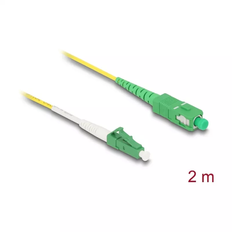 Καλώδιο InfiniBand/οπτικών ινών DeLOCK 2 m LC SC κίτρινο 83861